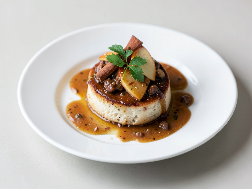 Pain Perdu clásico con canela y manzana