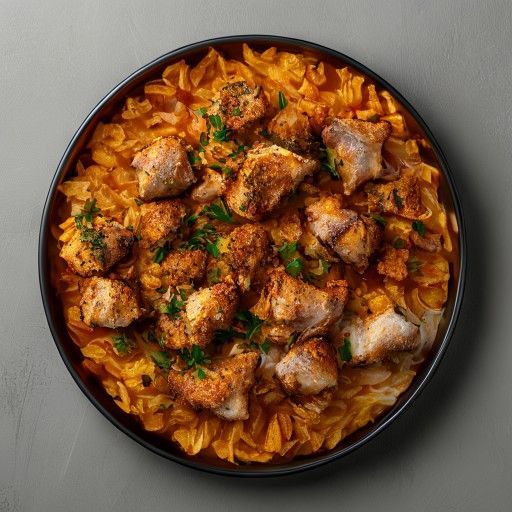 Paella mit geräuchertem Paprika und Tomatenbrot