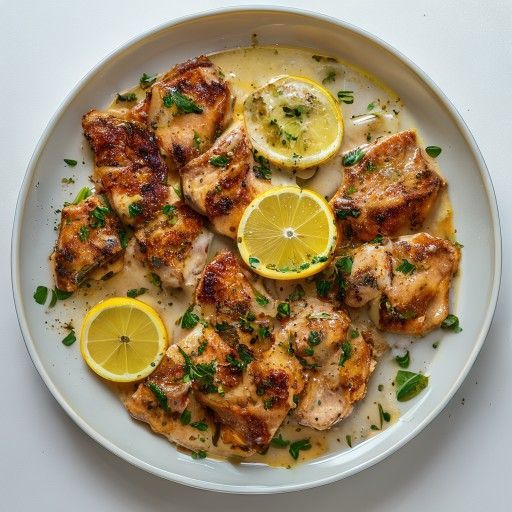 Schnelle Hähnchen-Piccata mit Zitrone-Butter-Sauce