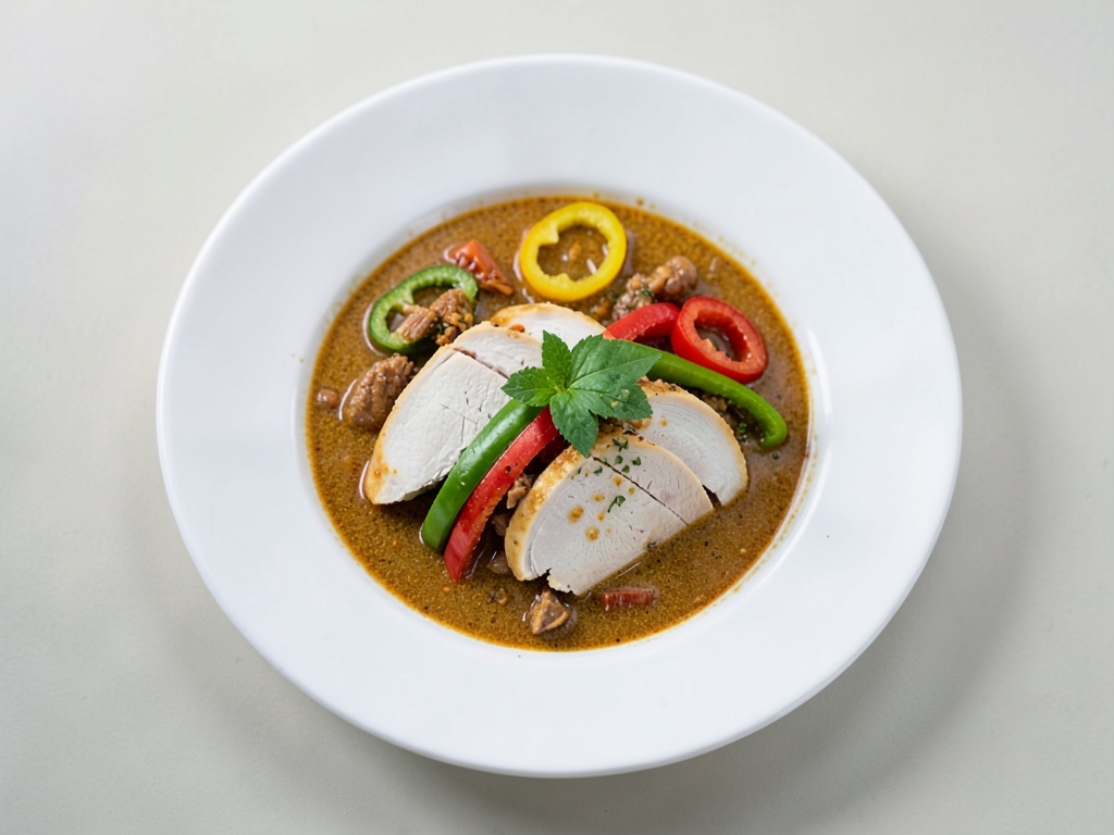 Panang Curry mit Hühnchen