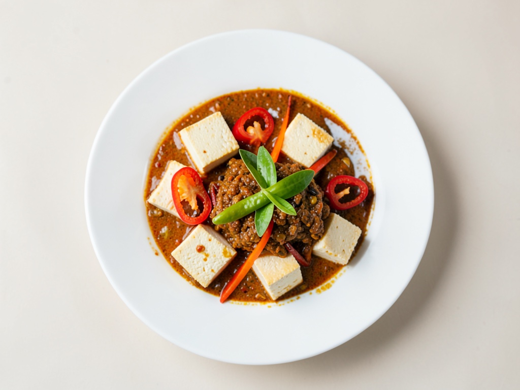 Panang Curry mit Tofu