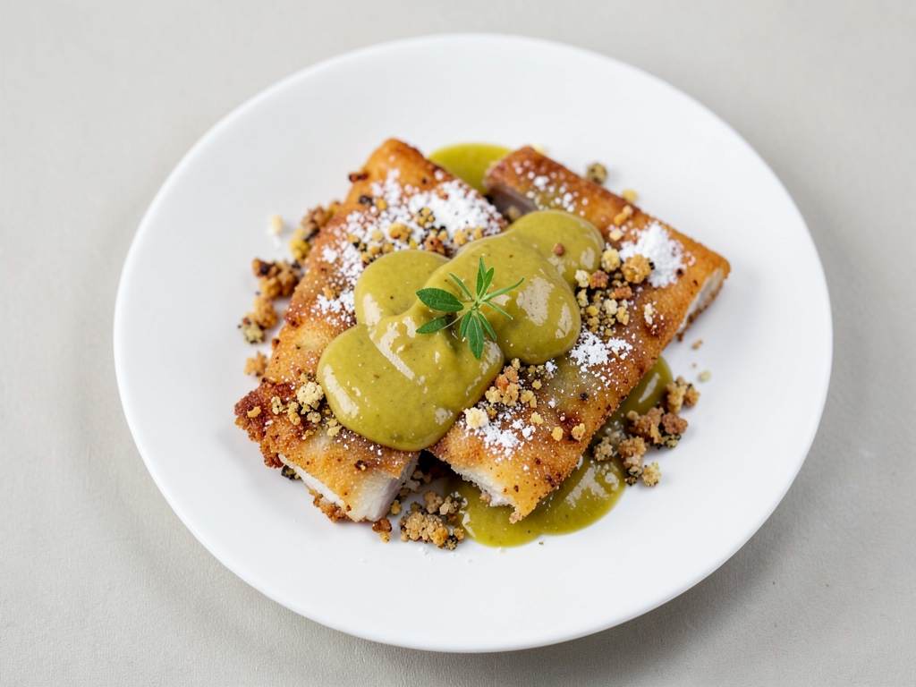 Pannfisch mit Senfsauce