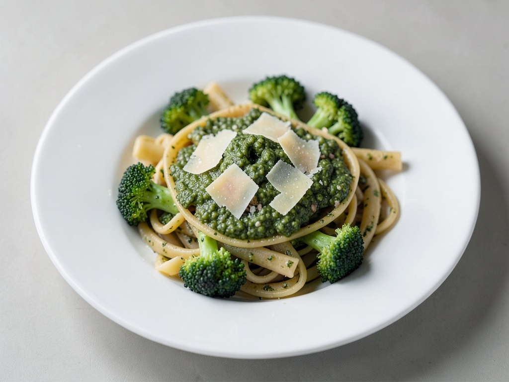 Pasta mit Brokkoli und Pesto