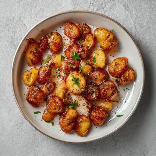 Crispy Patatas Bravas Bowl