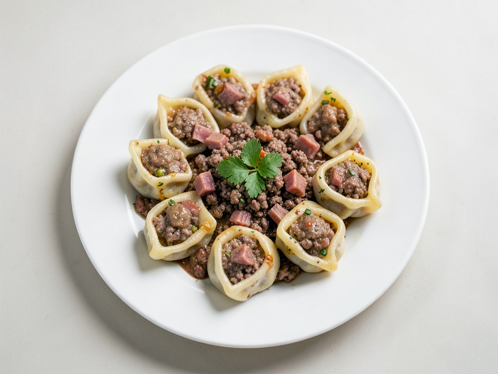 Pelmeni (Russische Teigtaschen)