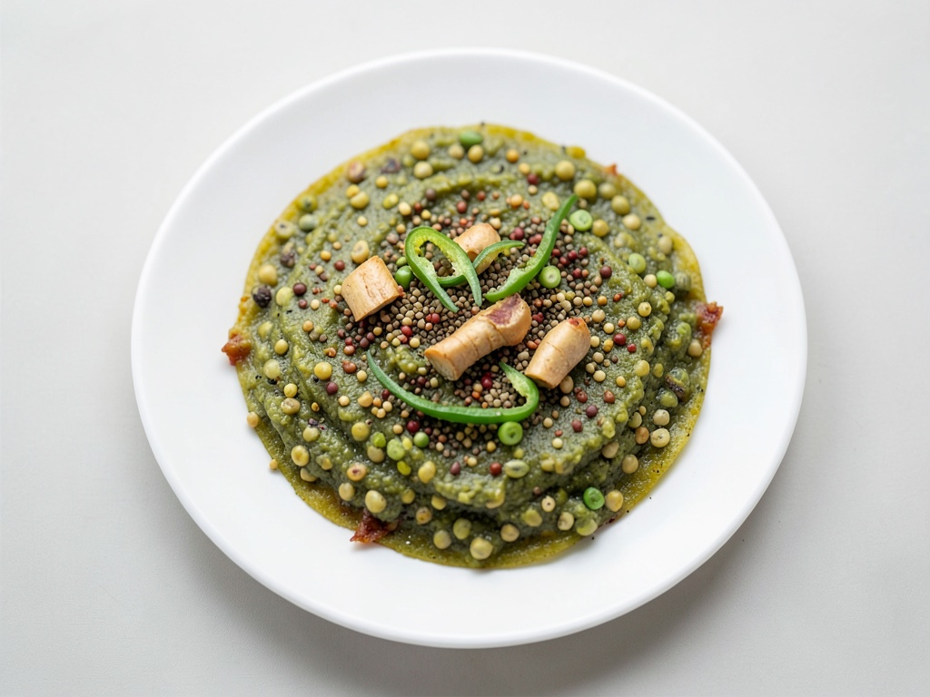 Pesarattu - Grüner Moong Dosa