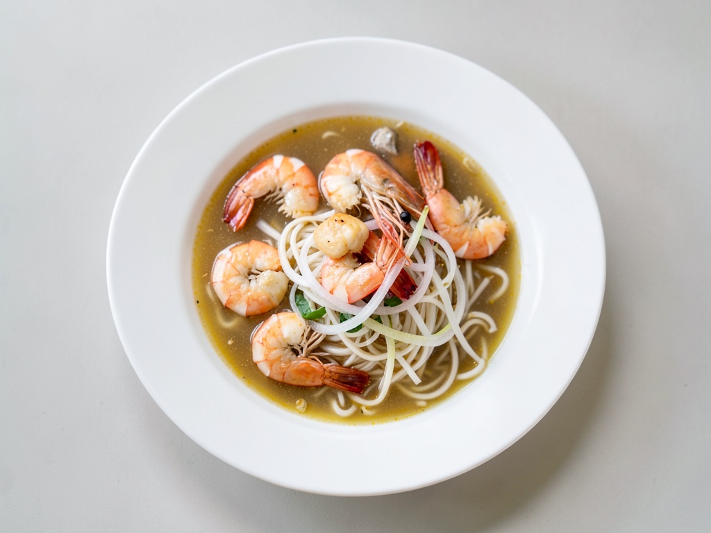 Pho con gambas (Phở Tôm)