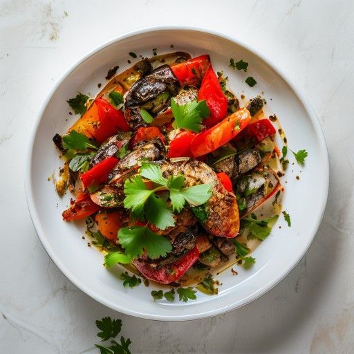Insalata di Sarde e Peperoni Tostati