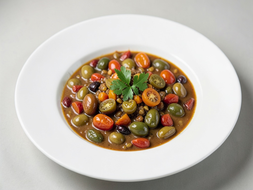 Sopa fresca de pimientos de Padrón