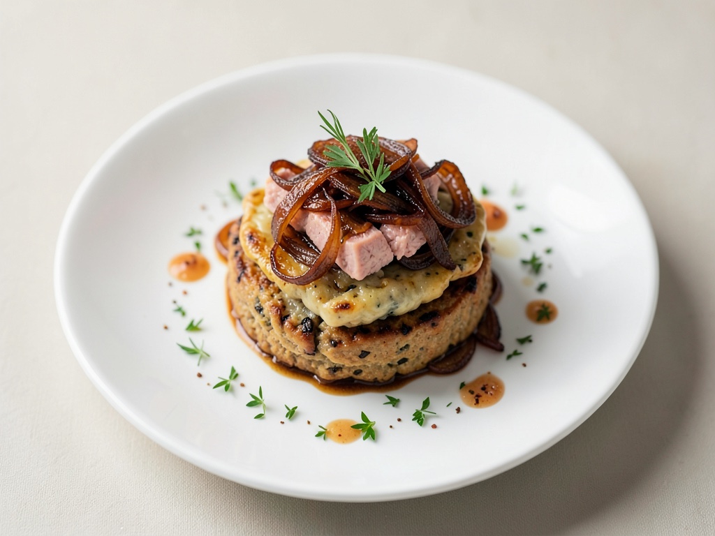 Pissaladière moderna con cipolle caramellate e tonno