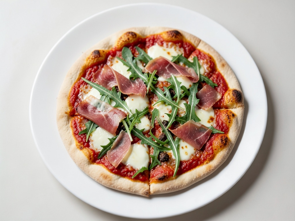 Pizza prosciutto e rucola