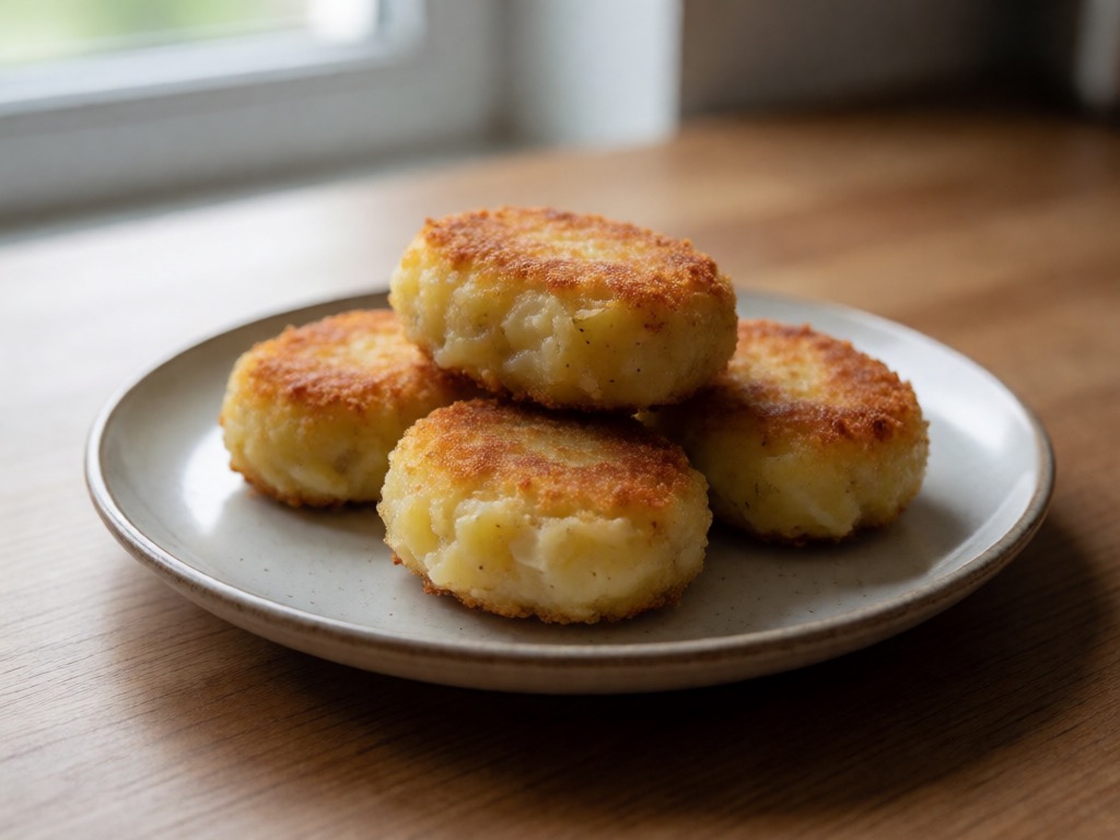 Kartoffel-Käse-Kroketten