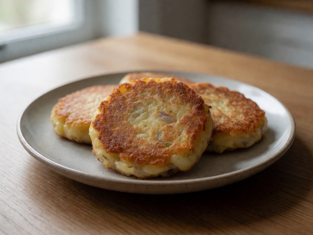 Kartoffel-Käse-Pfannkuchen