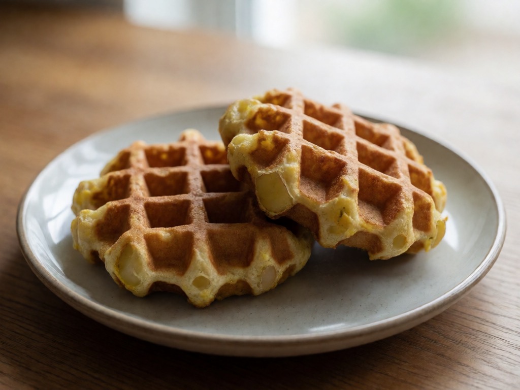 Kartoffel-Curry Waffeln