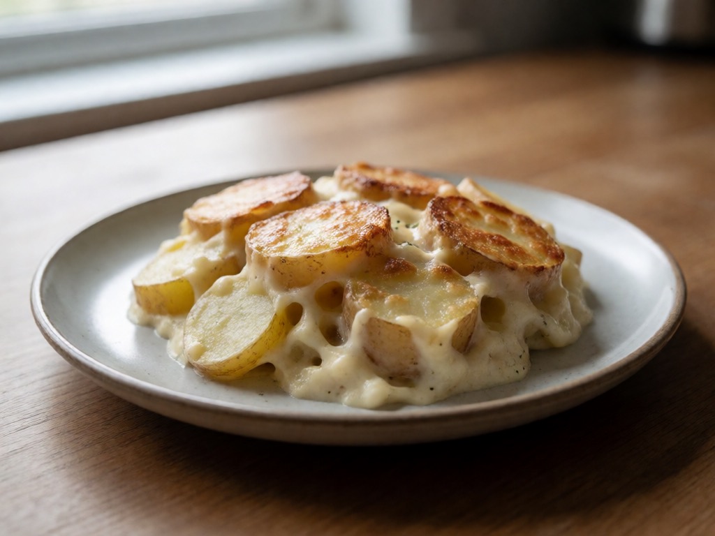 Kartoffelgratin in der Heißluftfritteuse