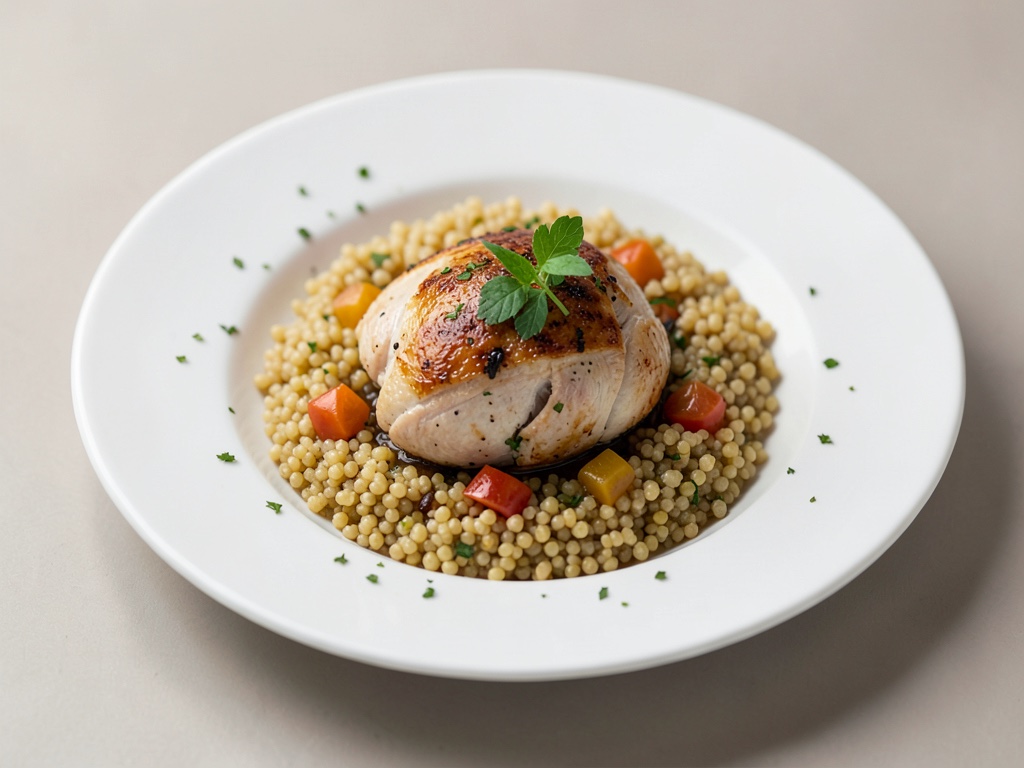 Provence-Hühner-Bowl mit Couscous