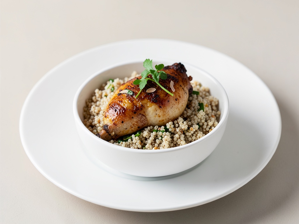 Provencalische Ofen-Hähnchen Bowl mit Quinoa