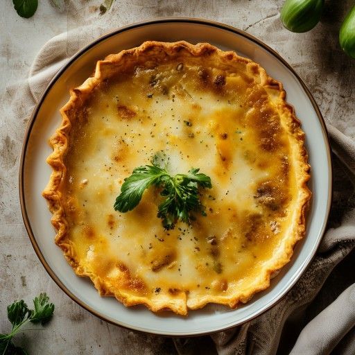 Quiche mit Restgemüse
