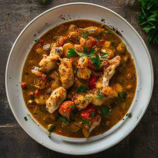 Schnelles Hähnchen-Curry mit Gemüse