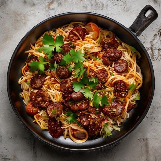 Schnelles Chorizo-Gemüse-Reis
