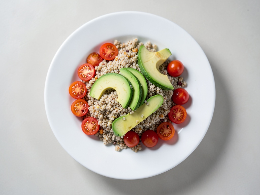 Quinoa-Bowl mit Avocado