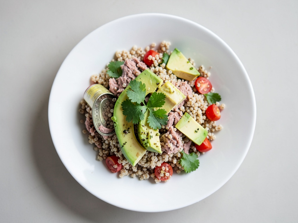Quinoa-Thunfisch-Bowl
