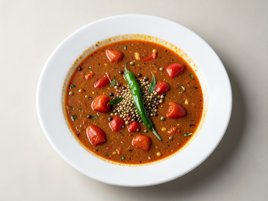 Rasam - Sopa de tomate especiada