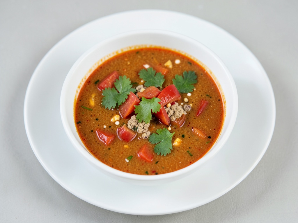 Rasam - Sopa de tomate especiada
