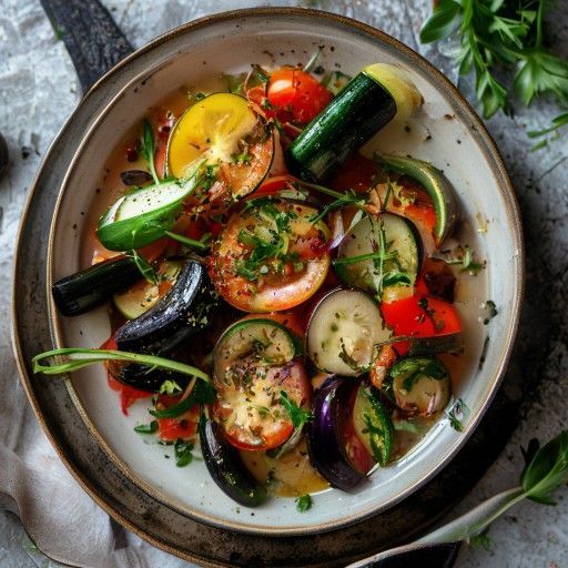 Schnelle Ratatouille-Pasta
