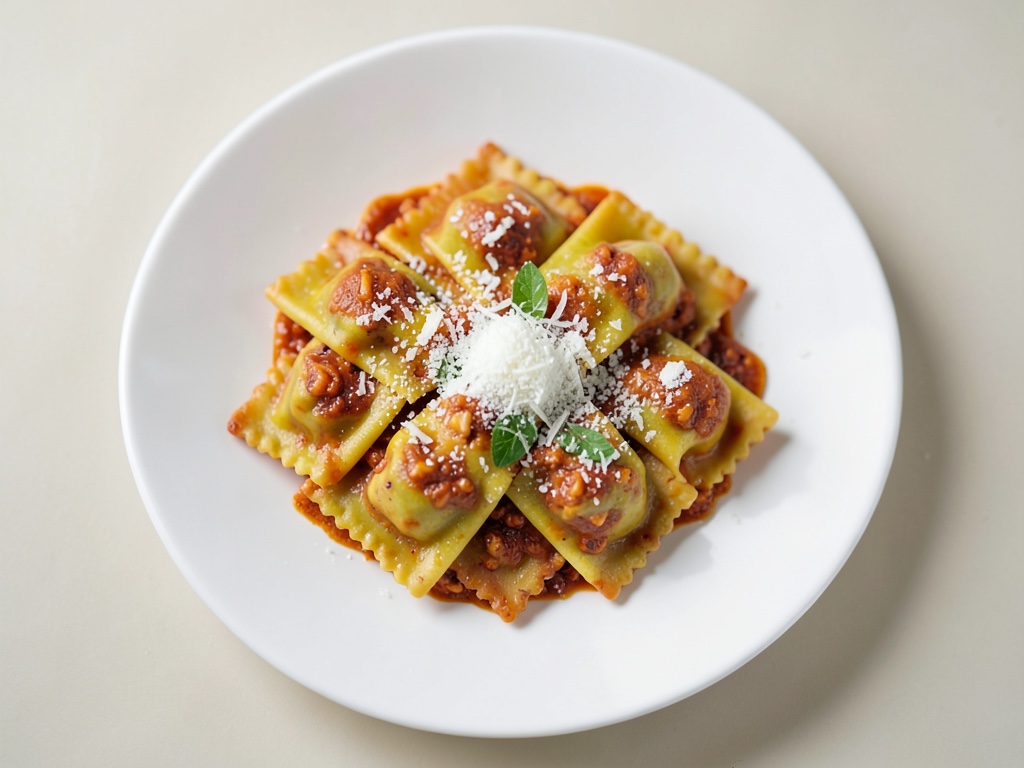 Ravioli mit Kürbisfüllung