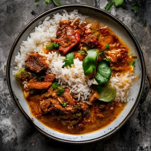 Rendang - Indonesisches Rindfleischcurry