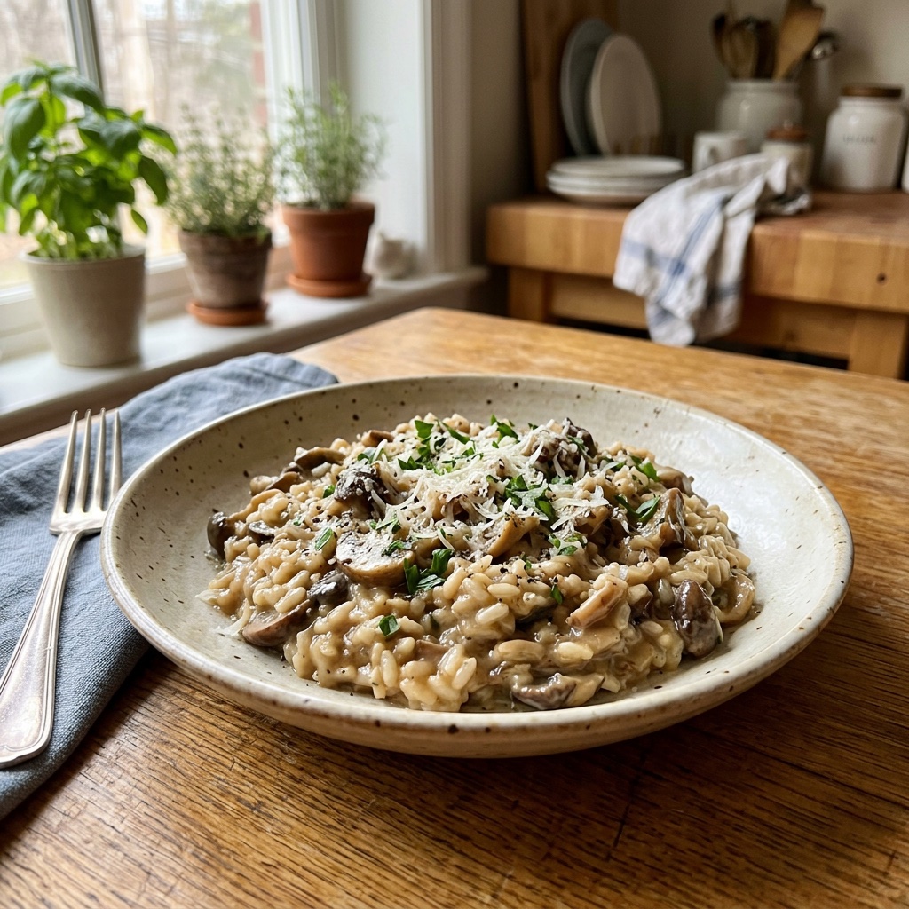 Pilz-Risotto