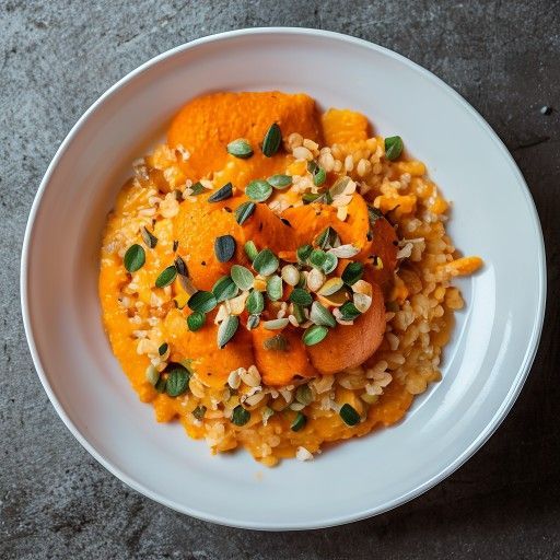 Cremiges Kürbis-Risotto