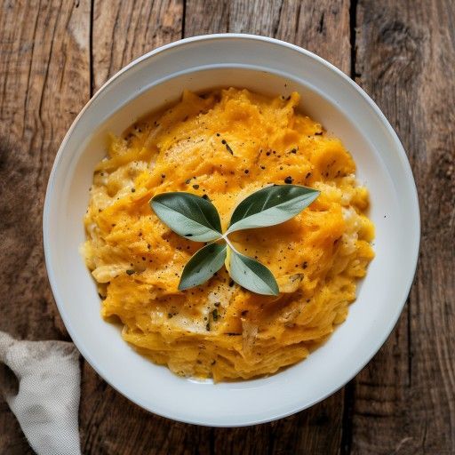 Cremiges Risotto mit Kürbis für Anfänger