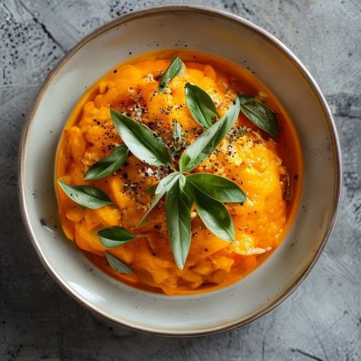 Risotto con zucca tostata e salvia