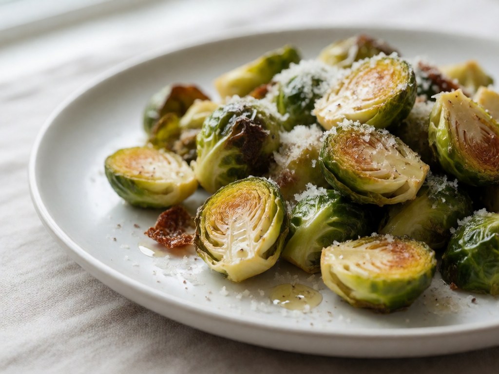 Knuspriger Rosenkohl aus der Heißluftfritteuse