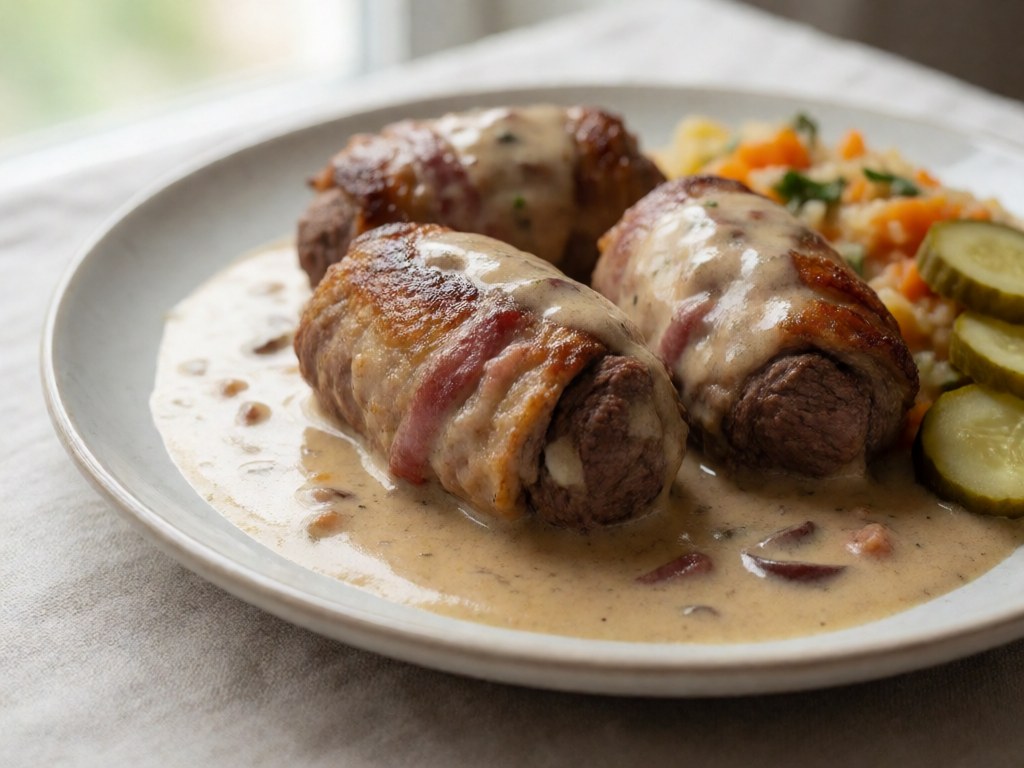 Deine perfekte Roulade: Saftig geschmort mit cremiger Sauce