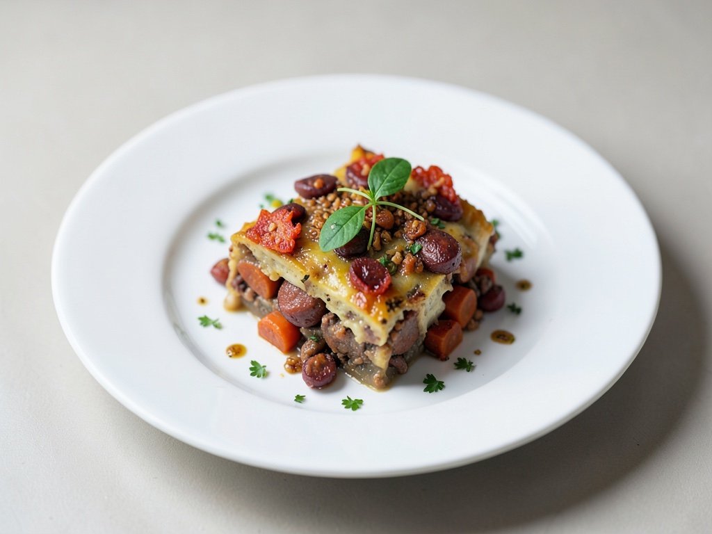 Gemütlicher Rüben-Wurst-Gratin im Topf