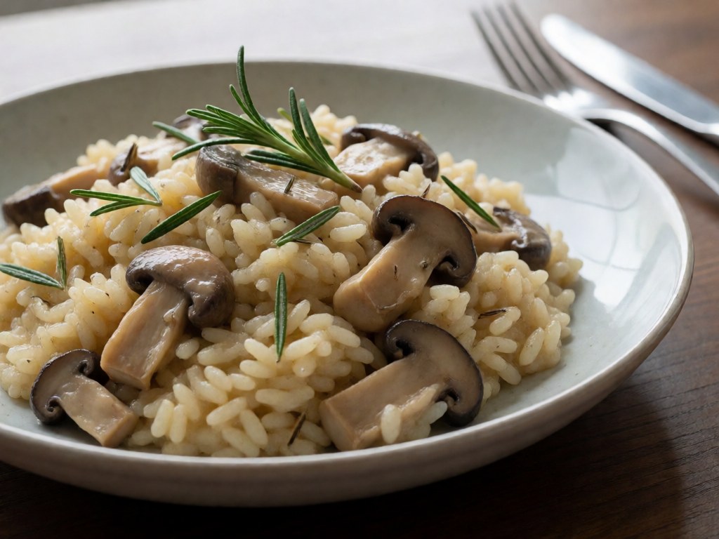 Rustikales Steinpilz-Risotto