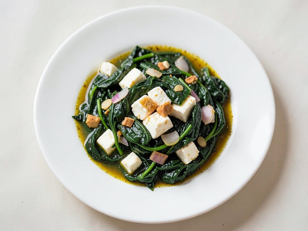 Saag Paneer - Spinat mit Paneer
