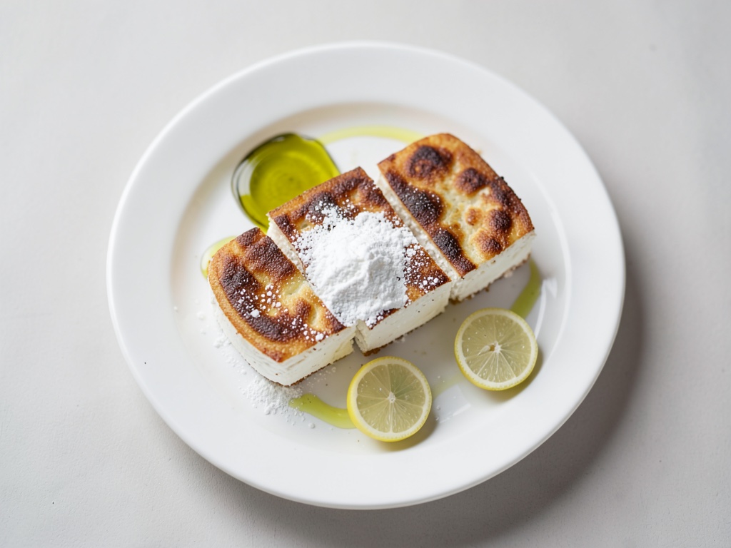 Saganaki (Gebratener Feta)