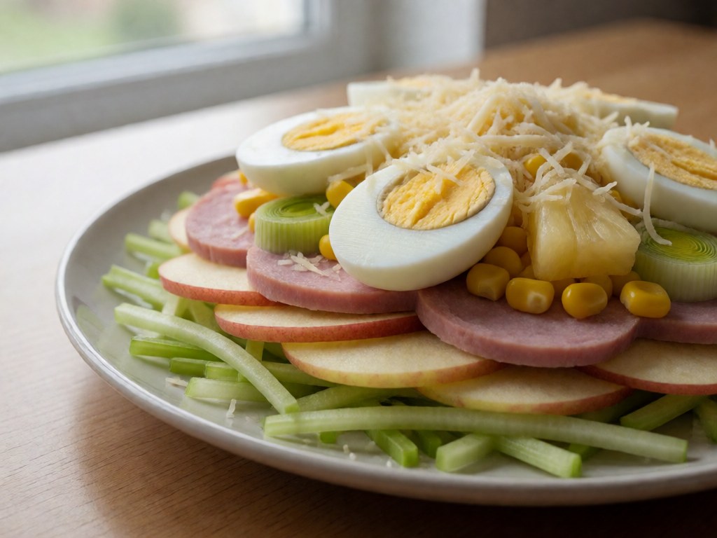 Bunter Schichtsalat