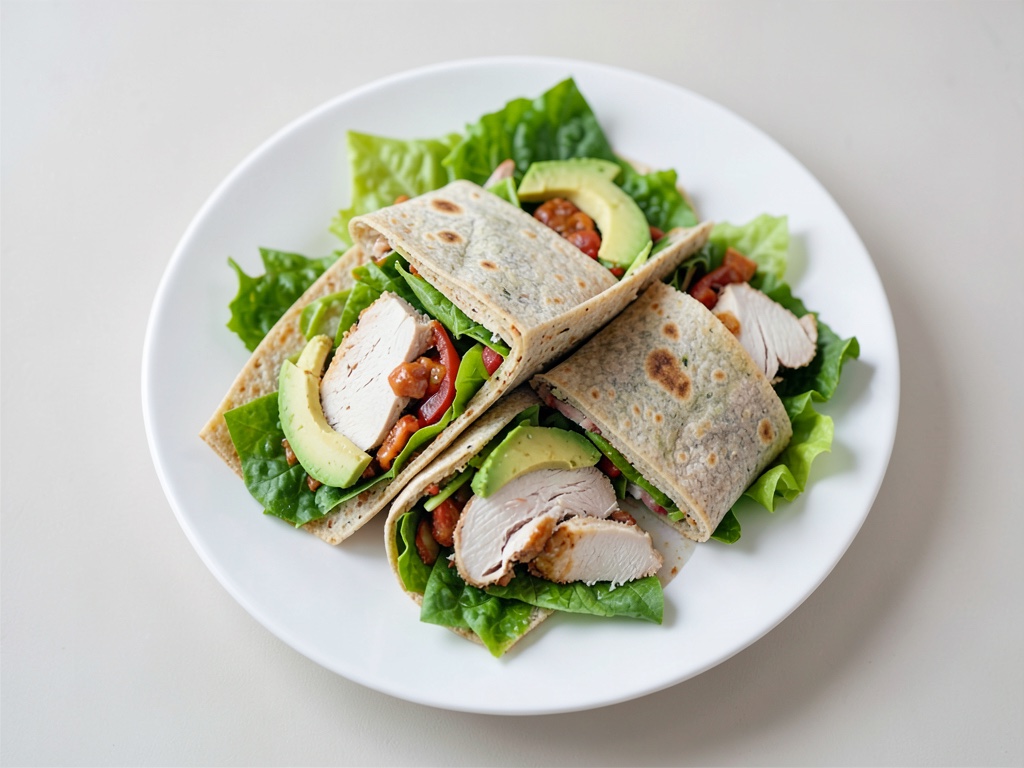 Schnelle Hähnchen-Wraps