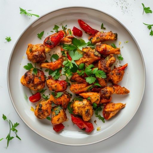 Schnelle Huhn-Paprika-Pfanne