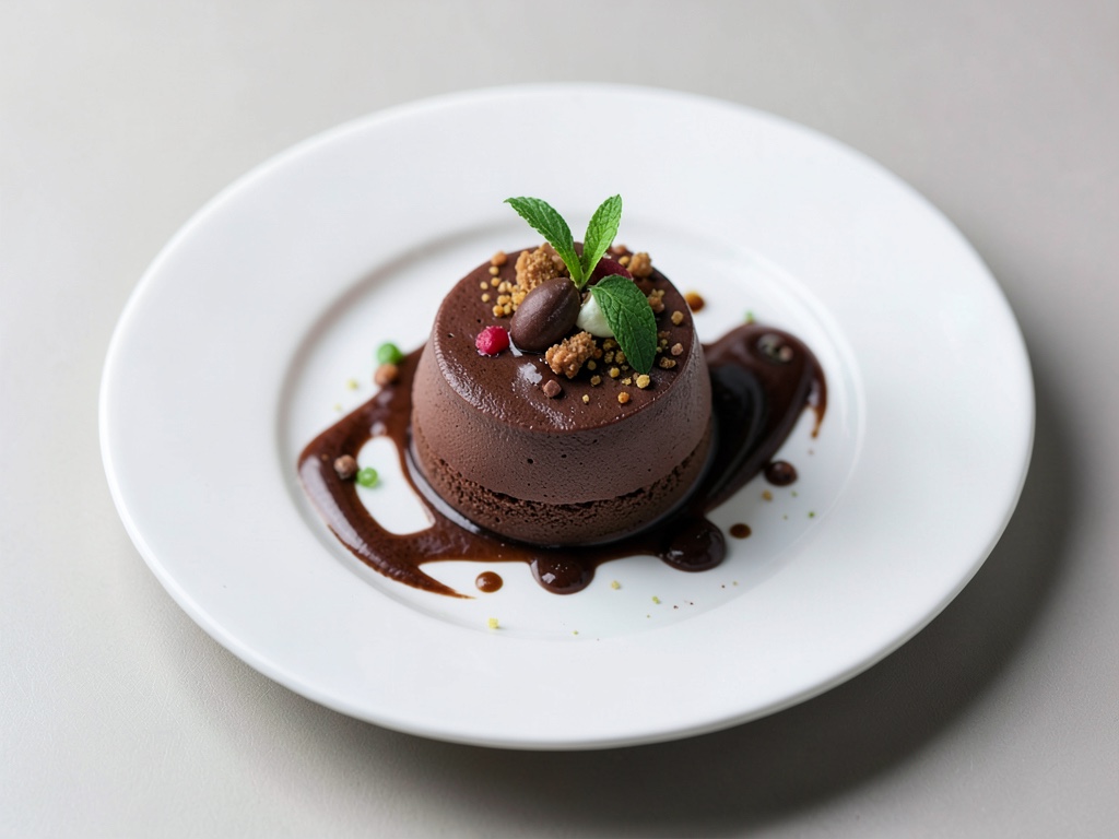 Feste Schoko-Mousse