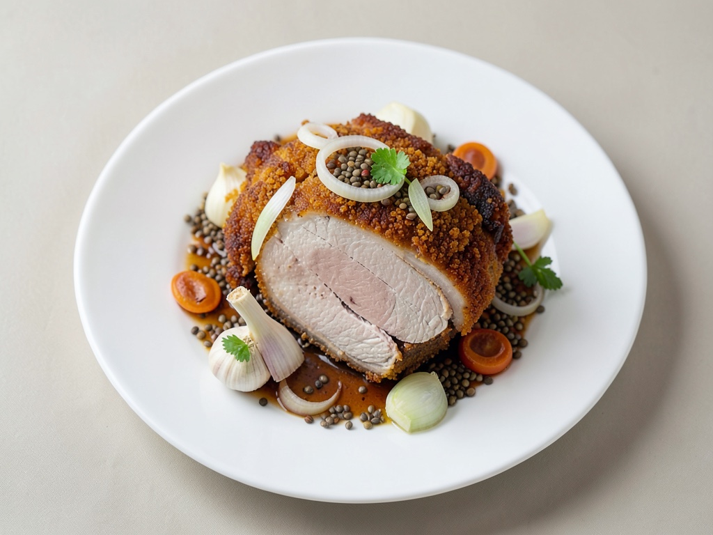 Schweinebraten mit Kruste