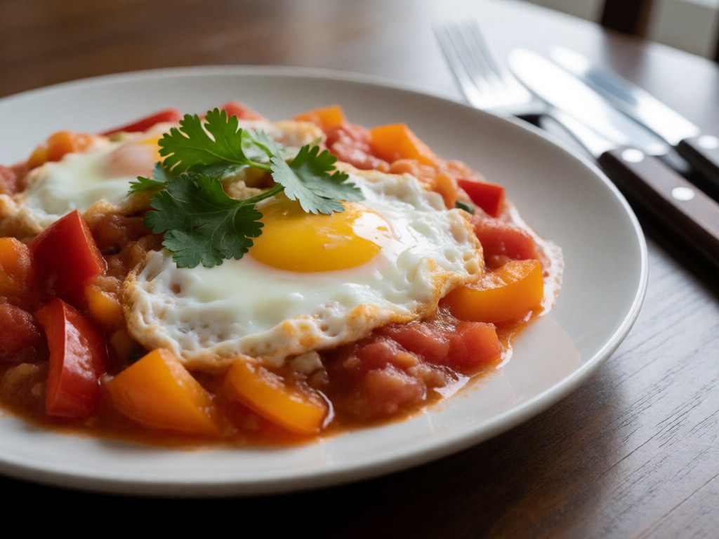 Shakshuka aus der Heißluftfritteuse