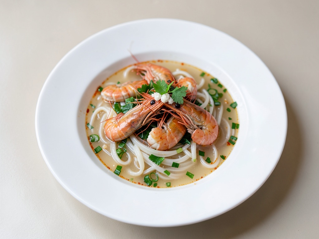 Pho de Camarones (Phở Tôm)