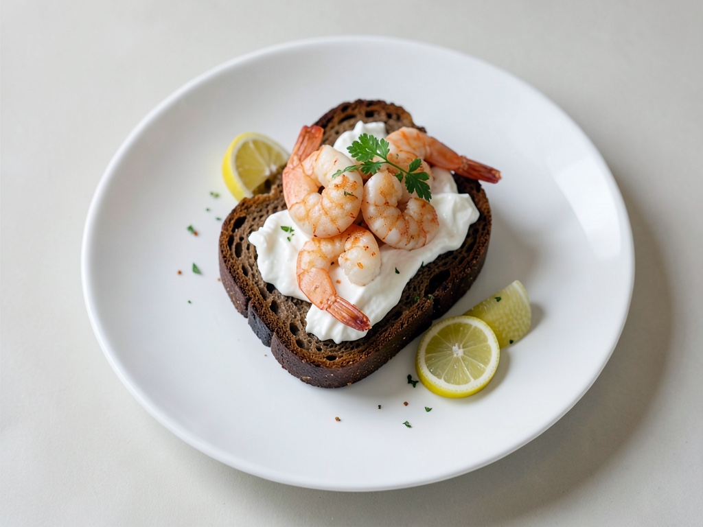 Räksmörgås (Garnelenbrotsandwich)