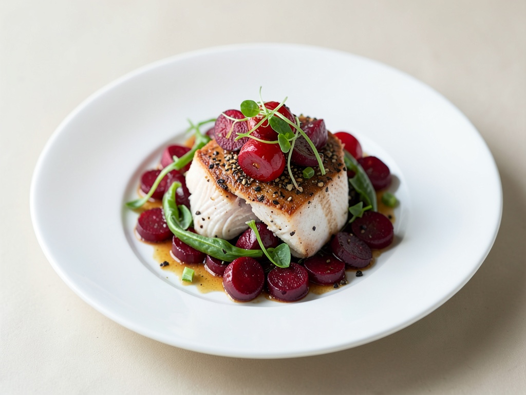 Insalata di Baccalà Affumicato e Barbabietola